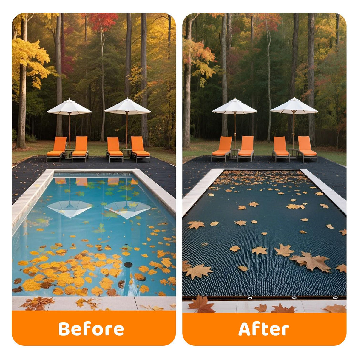 JIAYECHQI lightweight cover for easy daily pool maintenance.