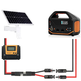 Jienk outdoor solar installations suitable for motorcycles, cars, and trailers