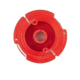 JIEOU Craftsman spool setup shows tool-free installation for fast replacement.