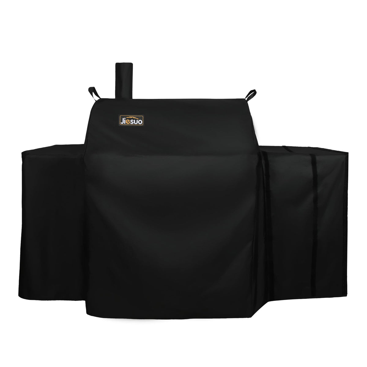 Jiesuo 5555 grill cover fits Char-Griller 1224 for outdoor protection against rain.