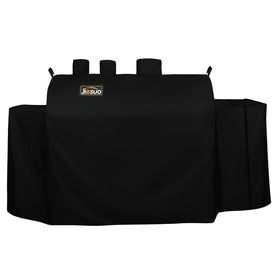 Jiesuo 8080 grill cover fits Char-Griller 5050 precisely for reliable outdoor protection