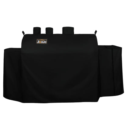 Jiesuo 8080 grill cover fits Char-Griller 5050 precisely for reliable outdoor protection