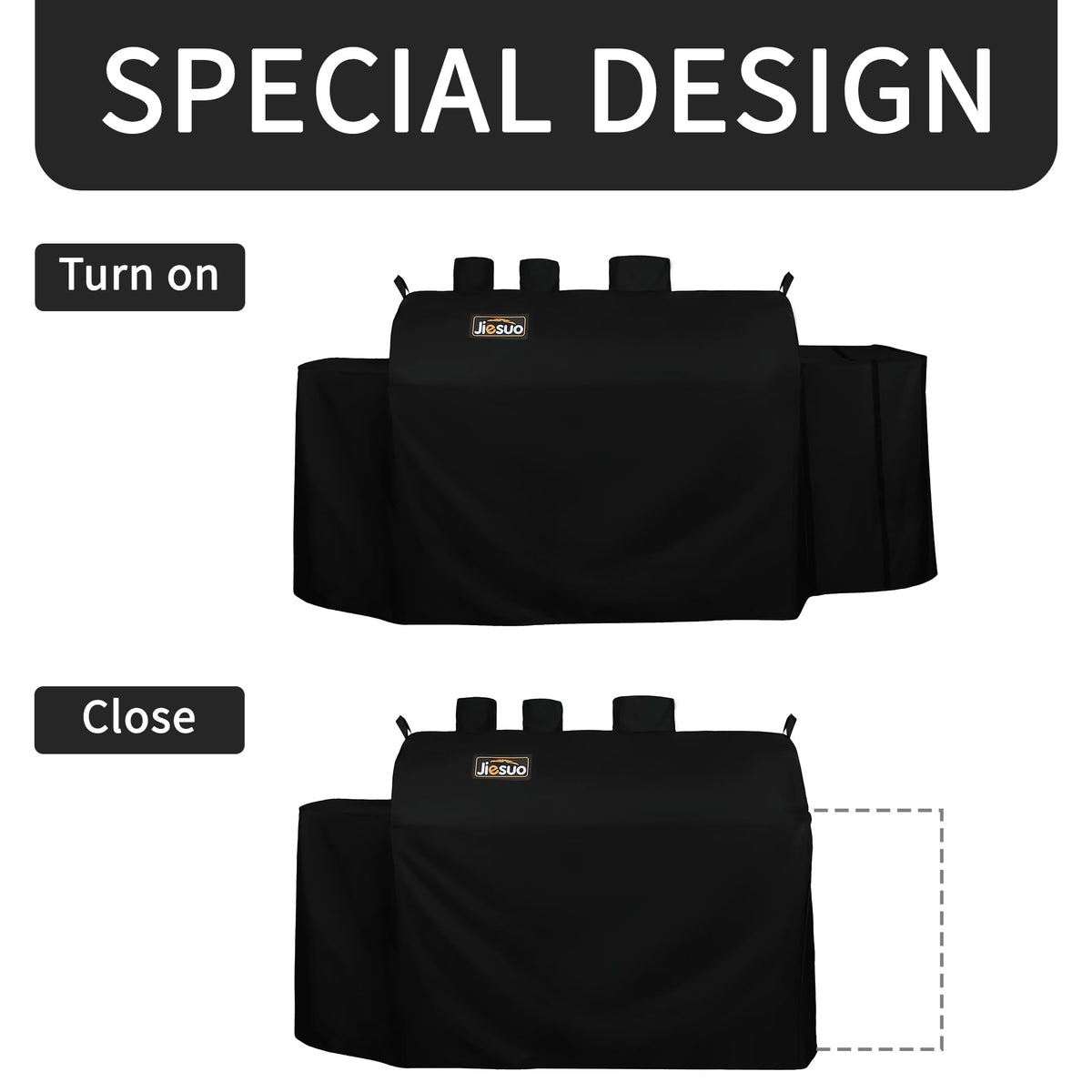 Jiesuo 8080 heavy-duty fabric resists tearing for durability