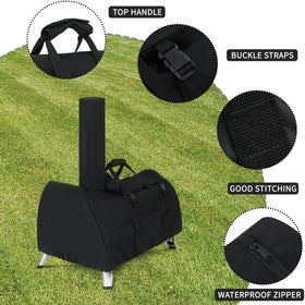 JIESUO heavy-duty 600D fabric cover withstands outdoor use