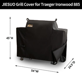 JIESUO heavy-duty 600D fabric close-up highlights durable construction