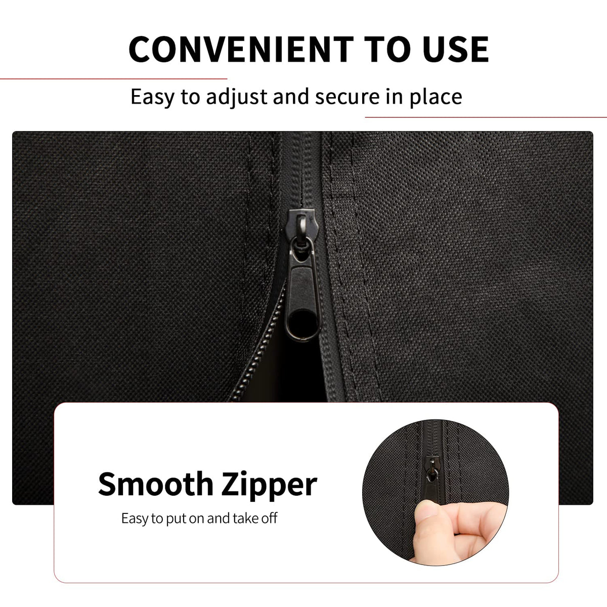 JIESUO two-thread stitching enhances durability against wind and rain