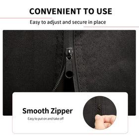 JIESUO zipper design for easy on-off installation