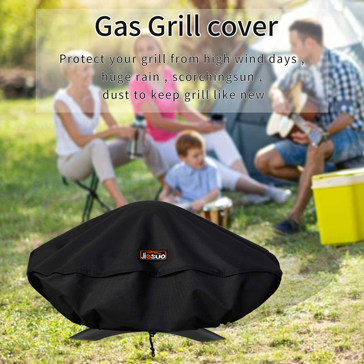 OPP storage bag included with JIESUO Weber Q cover