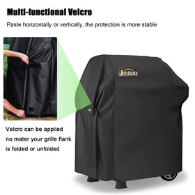 Jiesuo heavy-duty grill cover with 600D fabric for long-lasting protection