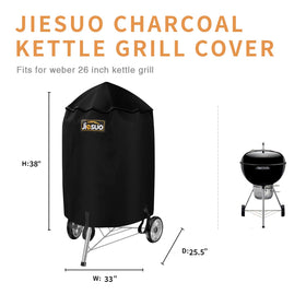 JIESUO waterproof lining keeps grill dry in rain
