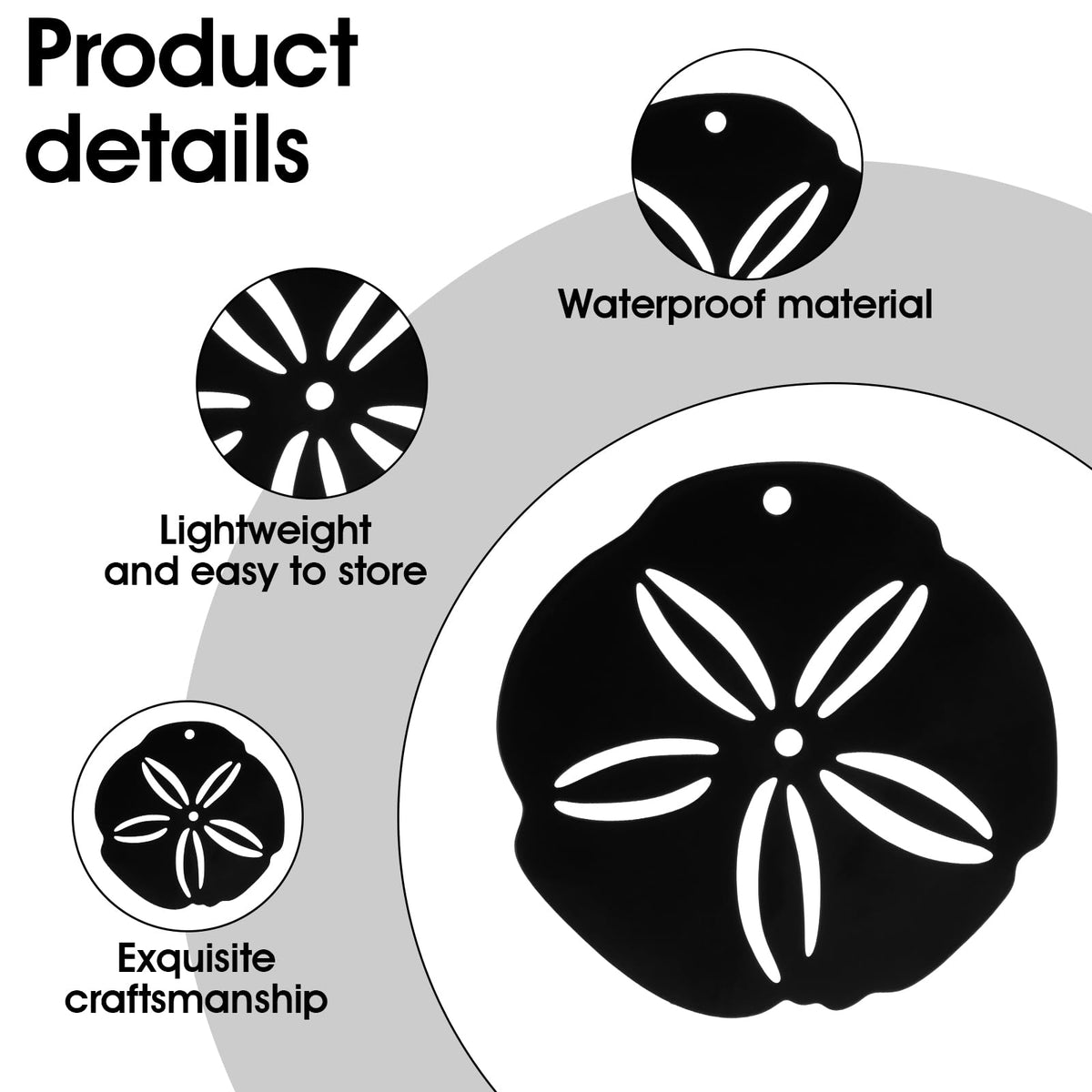JIEYAO decorative wind catcher adds elegant detail to wind chimes.
