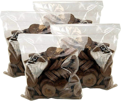 Jiffy 200-count peat pellets pack front, ready-to-use seed starter plugs for indoor sowing.