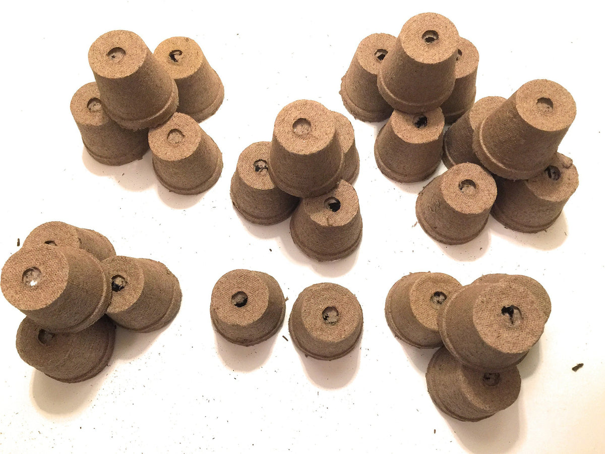 Jiffy POTS seed starter pots in a compact 26-pack.