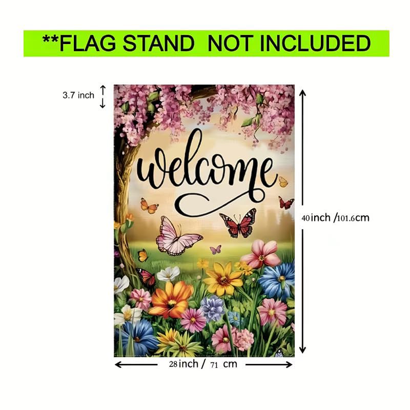 JIGINOFV double-sided flag print visible from both sides