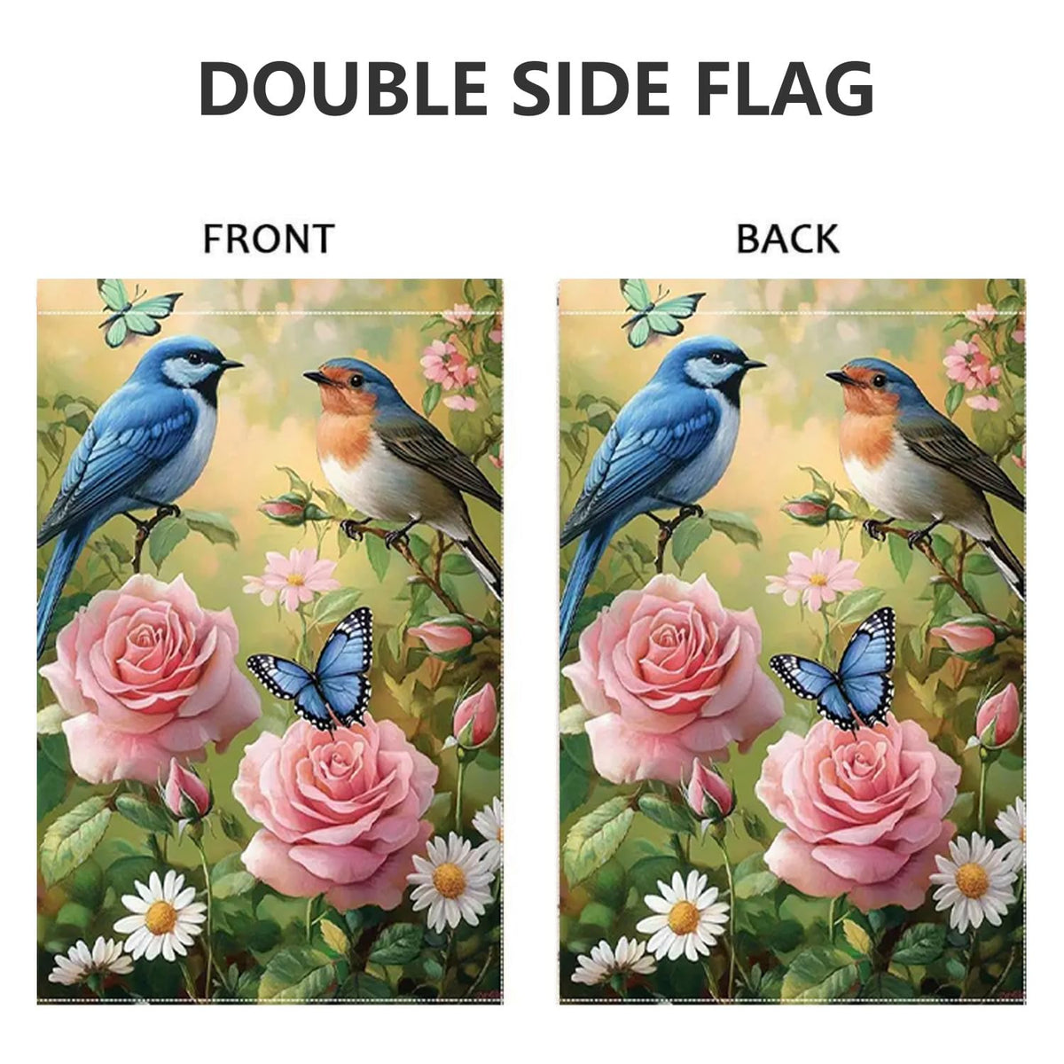 JIGINOFV double-sided print stays vivid when viewed from both sides