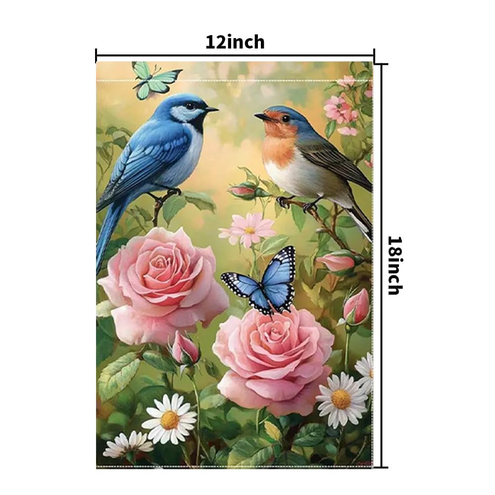 JIGINOFV weather and fade resistant burlap supports long outdoor display