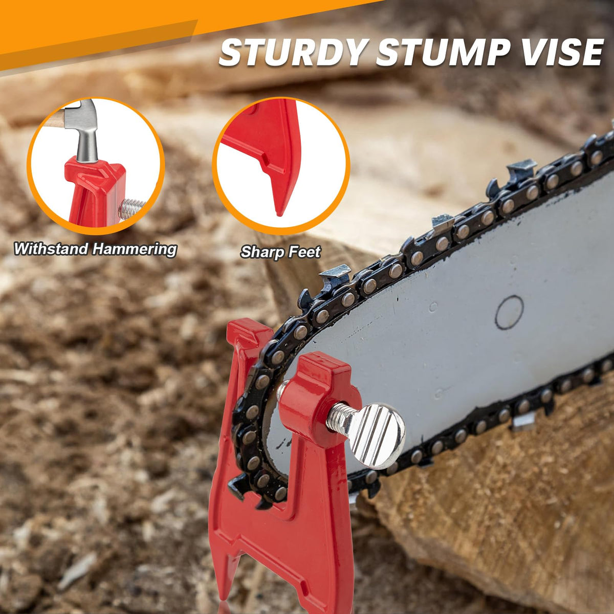 Jiimee-felling-wedge supports safe wood felling and precise alignment.
