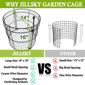 JILLSKY expandable stackable design adapts to your garden layout.