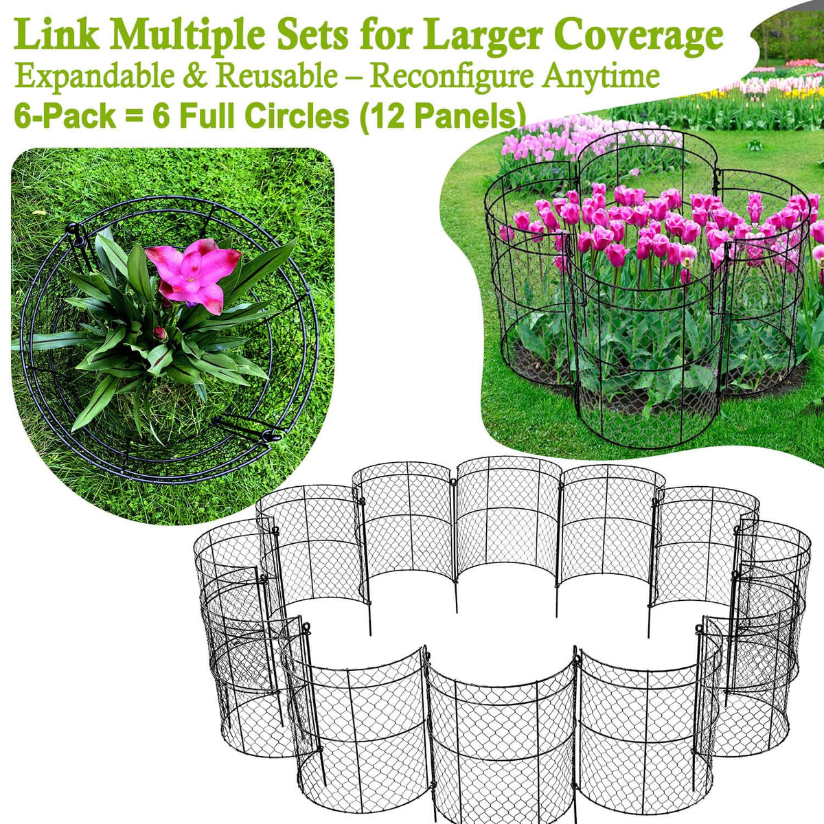 JILLSKY rustproof steel-wire cages prepared for year-round use.