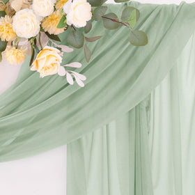 Jimtx arch fabric delivers wrinkle-free draping for quick setup.