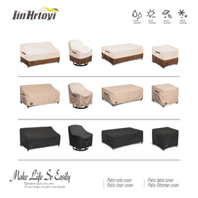 Jin Hrtoyi chair cover padded handles ease fitting and removal