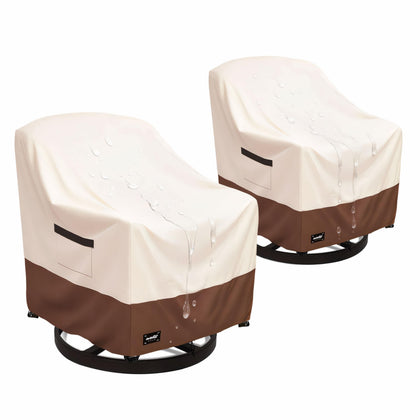 Jin Hrtoyi outdoor chair cover front view protects patio seating from weather