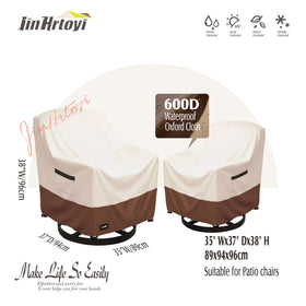 Jin Hrtoyi chair cover side view shows snug fit for most lounge chairs