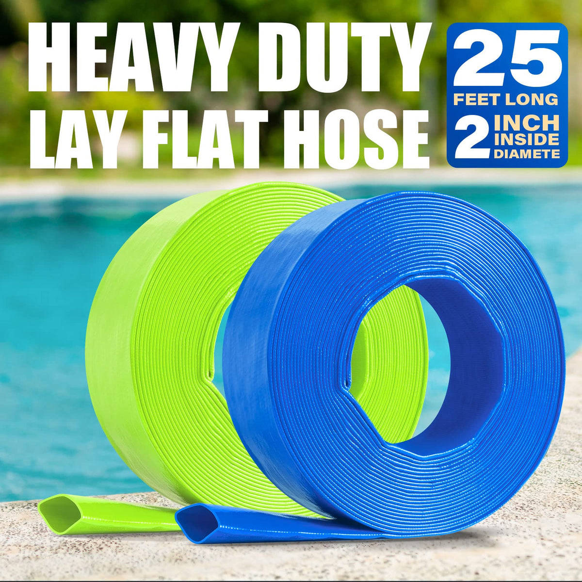 Jin&Bao heavy-duty backwash hose clamps secure fittings.