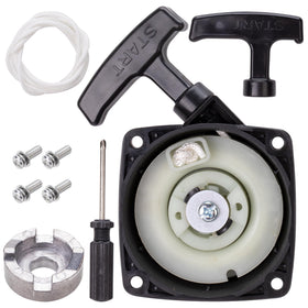 JINGKE recoil starter pull start main unit for compatible blowers enables quick starts.