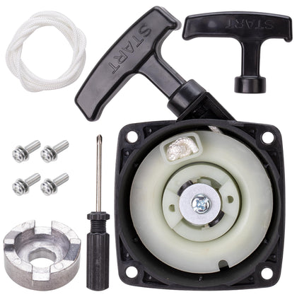 JINGKE recoil starter pull start main unit for compatible blowers enables quick starts.