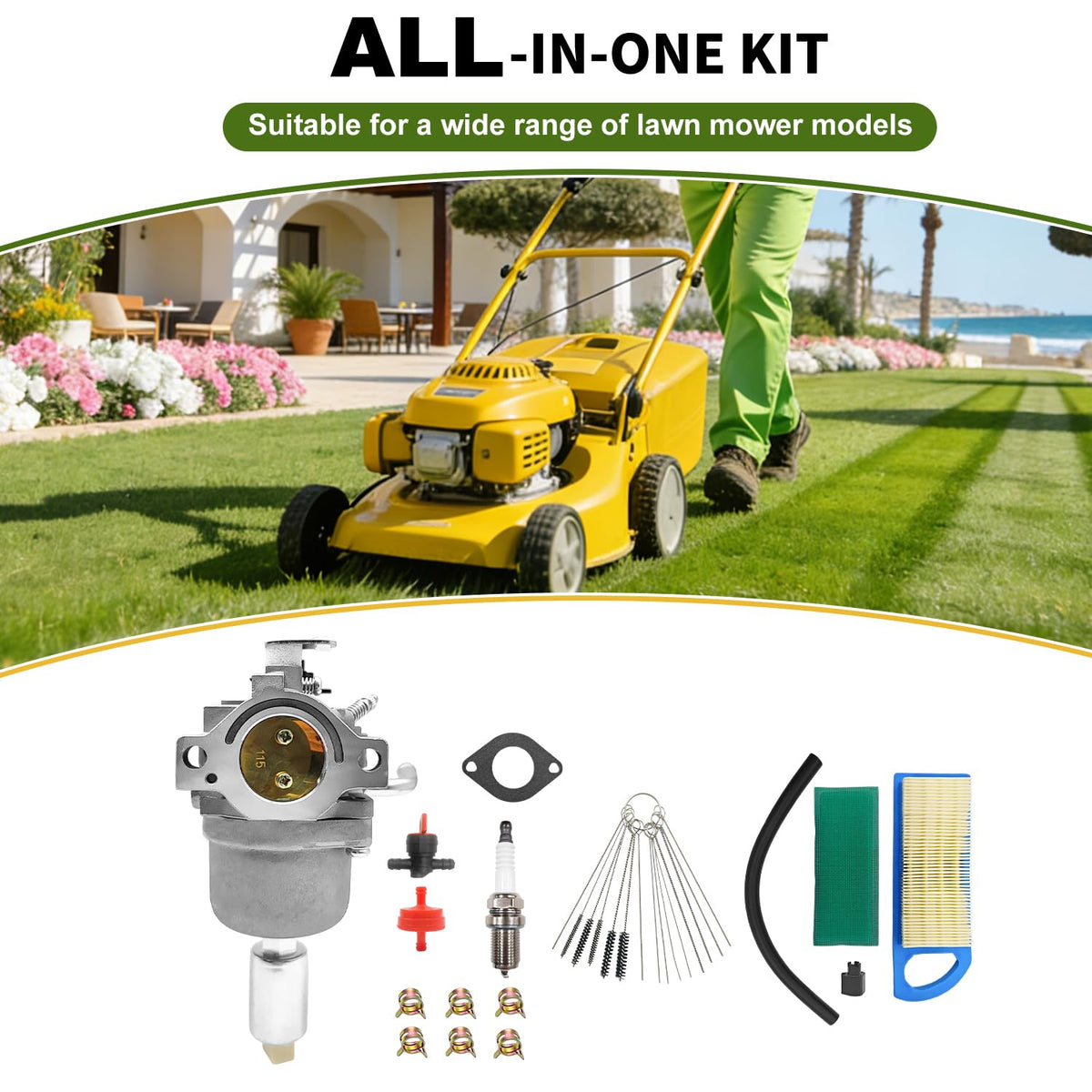 JingSney bolt-on installation on Briggs Stratton engine for quick upgrade