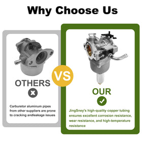 JingSney engine compatibility list highlights 19-21HP Intek applicability