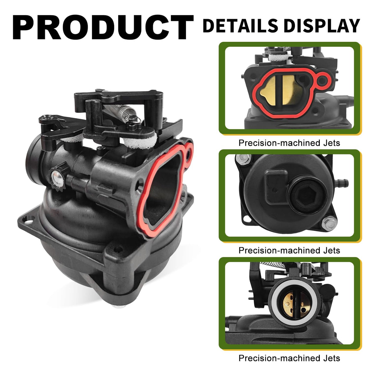 JingSney O-ring and components for long-lasting carburetor performance