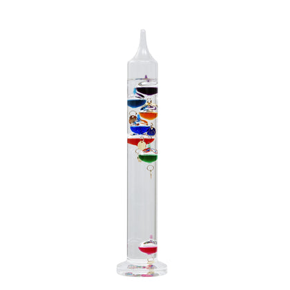 Jingyue Galileo thermometer with seven spheres displays room temperature in style