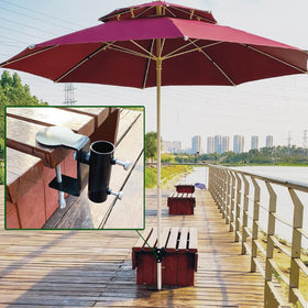 JINHAN 360-degree rotation enables flexible shade coverage during sun movement.