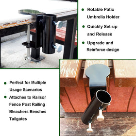 JINHAN tool-free setup makes shade accessible in seconds on the go.