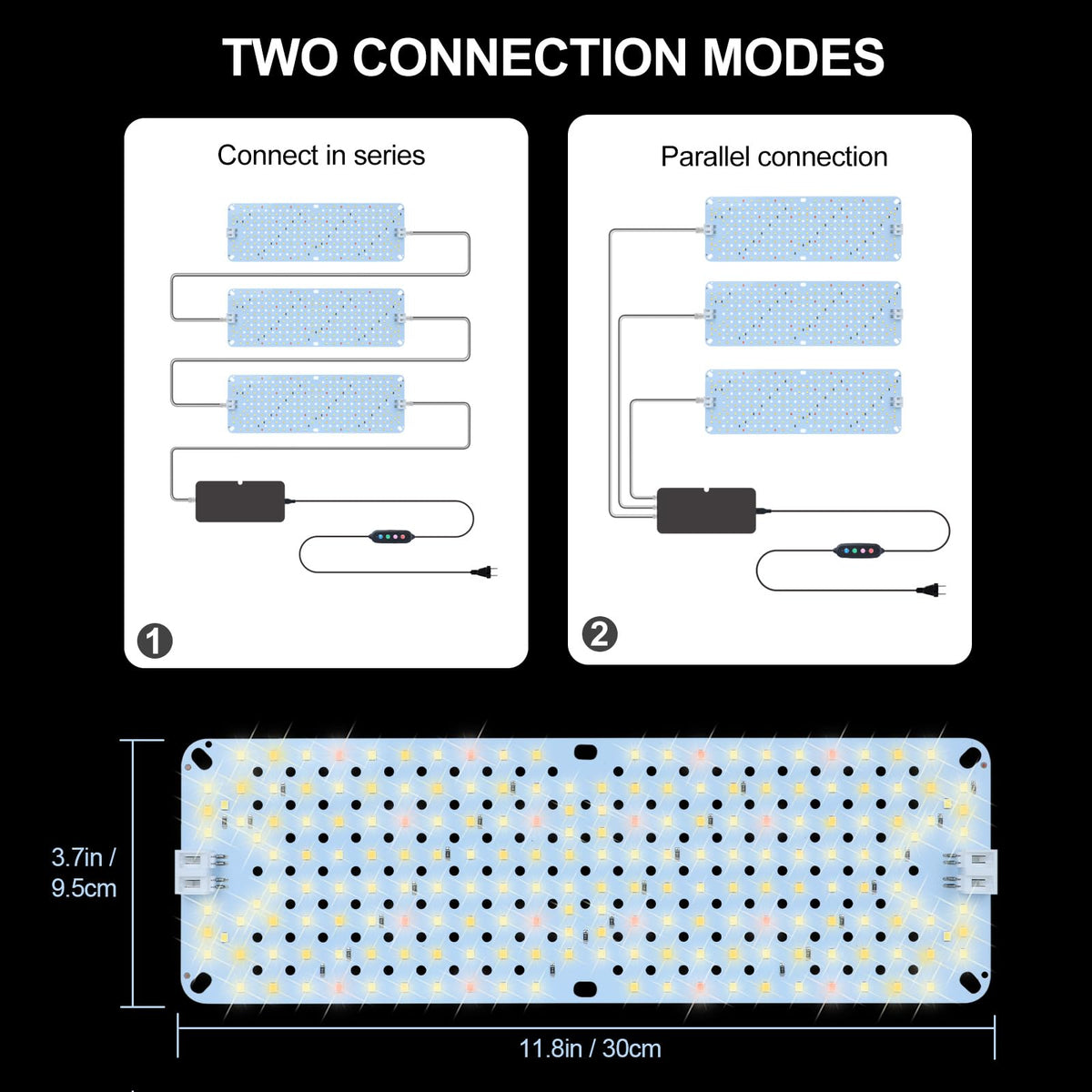 JINHONGTO full-spectrum LED grow light for vegetables supports indoor farming.