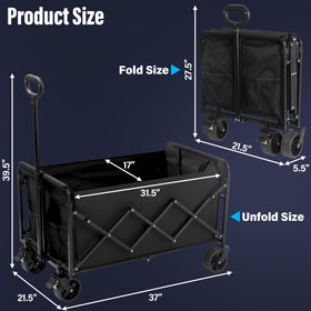 JINIHFW Wagon Cart waterproof Oxford fabric ready for outdoor use