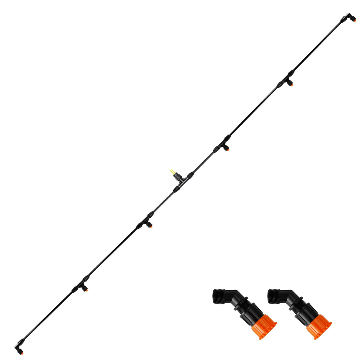 JINIOHEE extendable boom wand fully extended for wide-area spray coverage