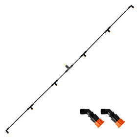 JINIOHEE extendable boom wand fully extended for wide-area spray coverage
