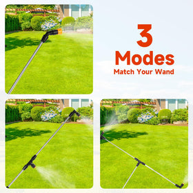 JINIOHEE universal hose/tank connection simplifies setup.