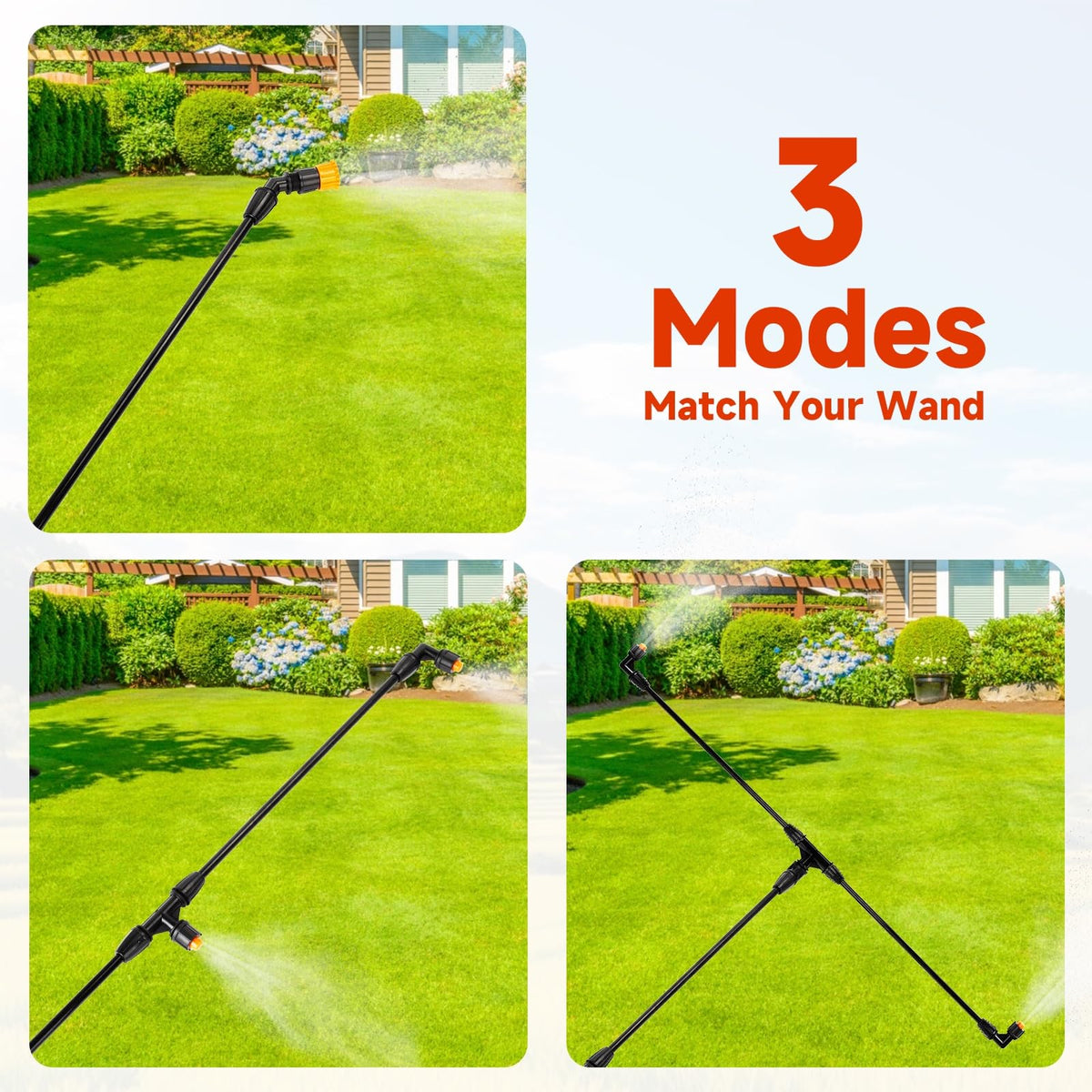 JINIOHEE universal hose-tank compatibility for easy setup
