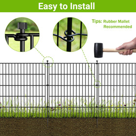 jinligogo ground stakes enable quick no-dig installation for patios and yards.