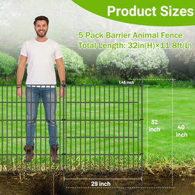 jinligogo rustproof metal fence panel provides durable boundary for the garden.