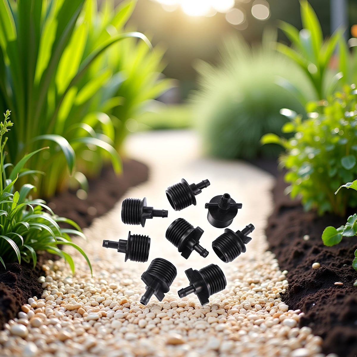 Jinshining 20-pack connectors ready for expanding irrigation projects.