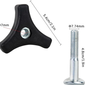 Jinshining durable metal bolts offer long-lasting handle stability