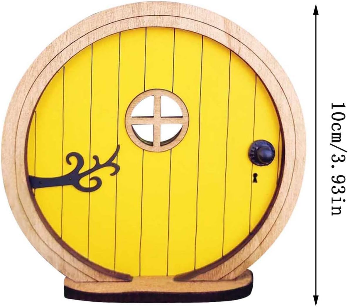 Jinshining Red Fairy Door wall-mount display inspires charming garden walls.