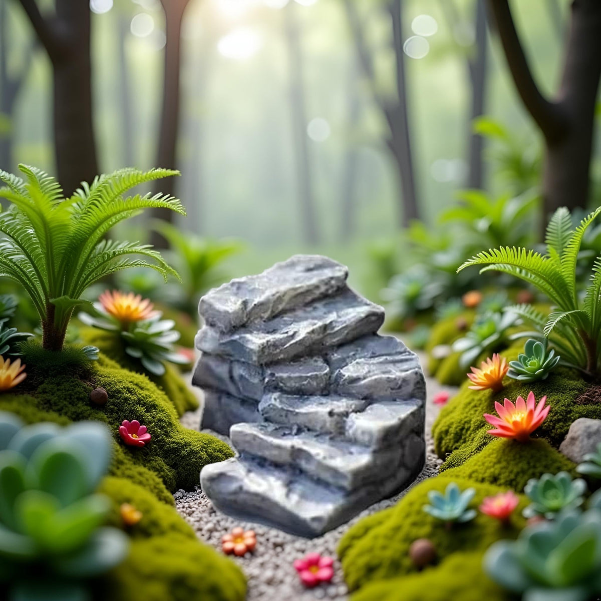 Jinshining resin garden statues are weatherproof for year-round display.