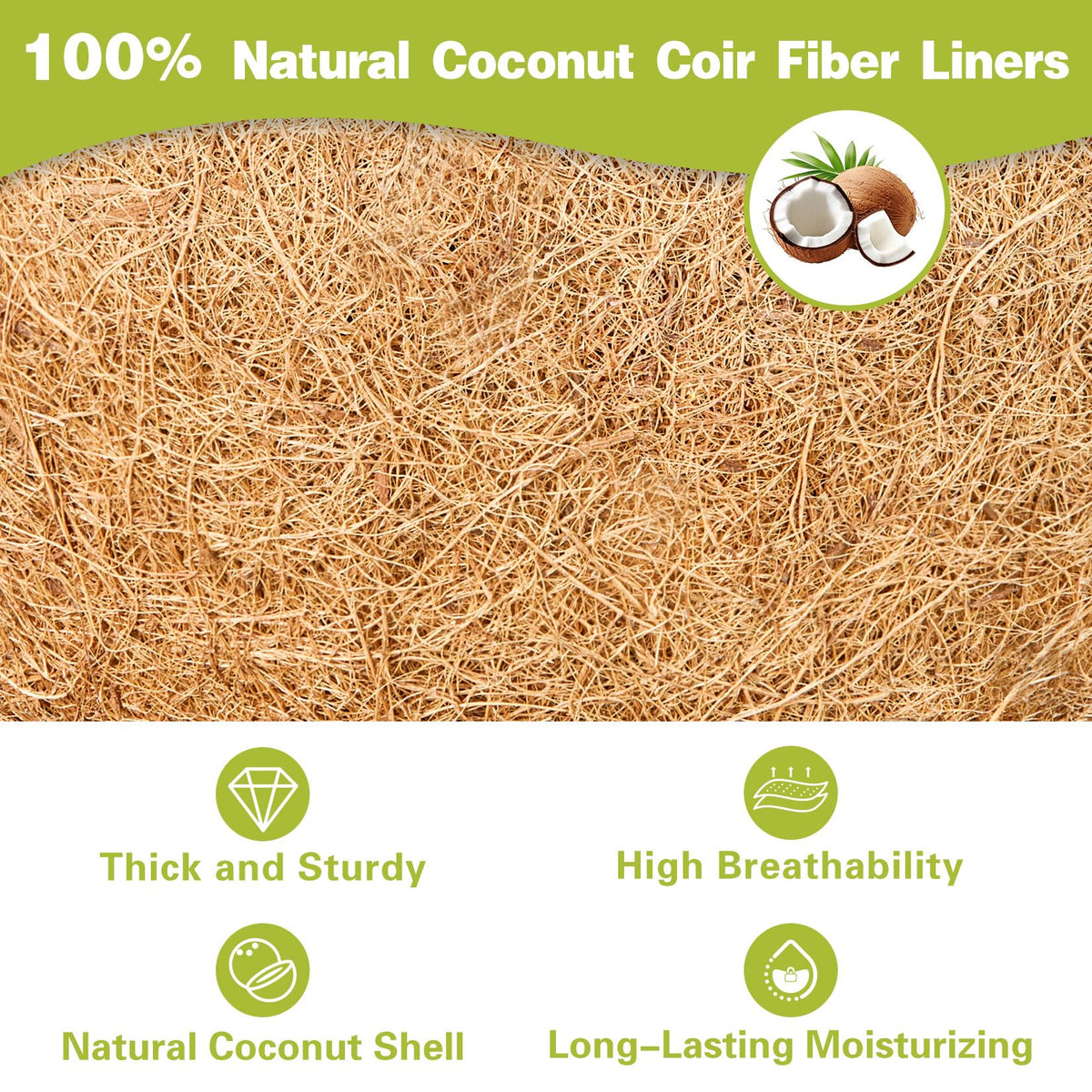 JINYICOCO easy-to-cut liner designed to fit baskets.