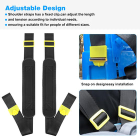 JIOTAR padded-comfort strap reduces shoulder stress during long spraying sessions.